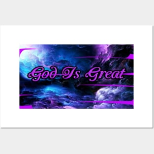 God Is Great Posters and Art